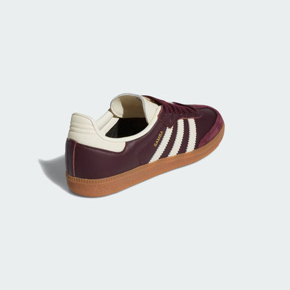 SAMBA OG - Maroon Cream White